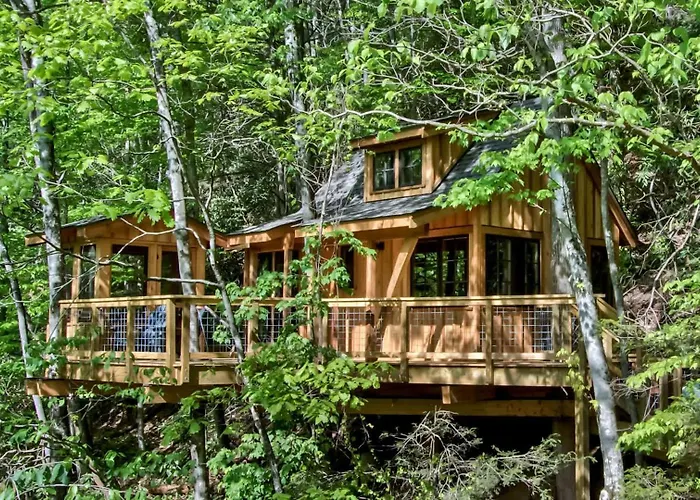 The Dogwood In Treehouse Grove At Norton Creek Villa Gatlinburg